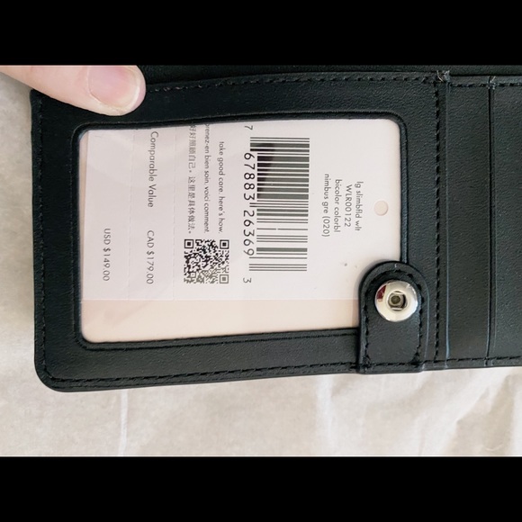 BNWT KATE SPADE Colorblock Purse AND matching Wallet - Picture 6 of 9